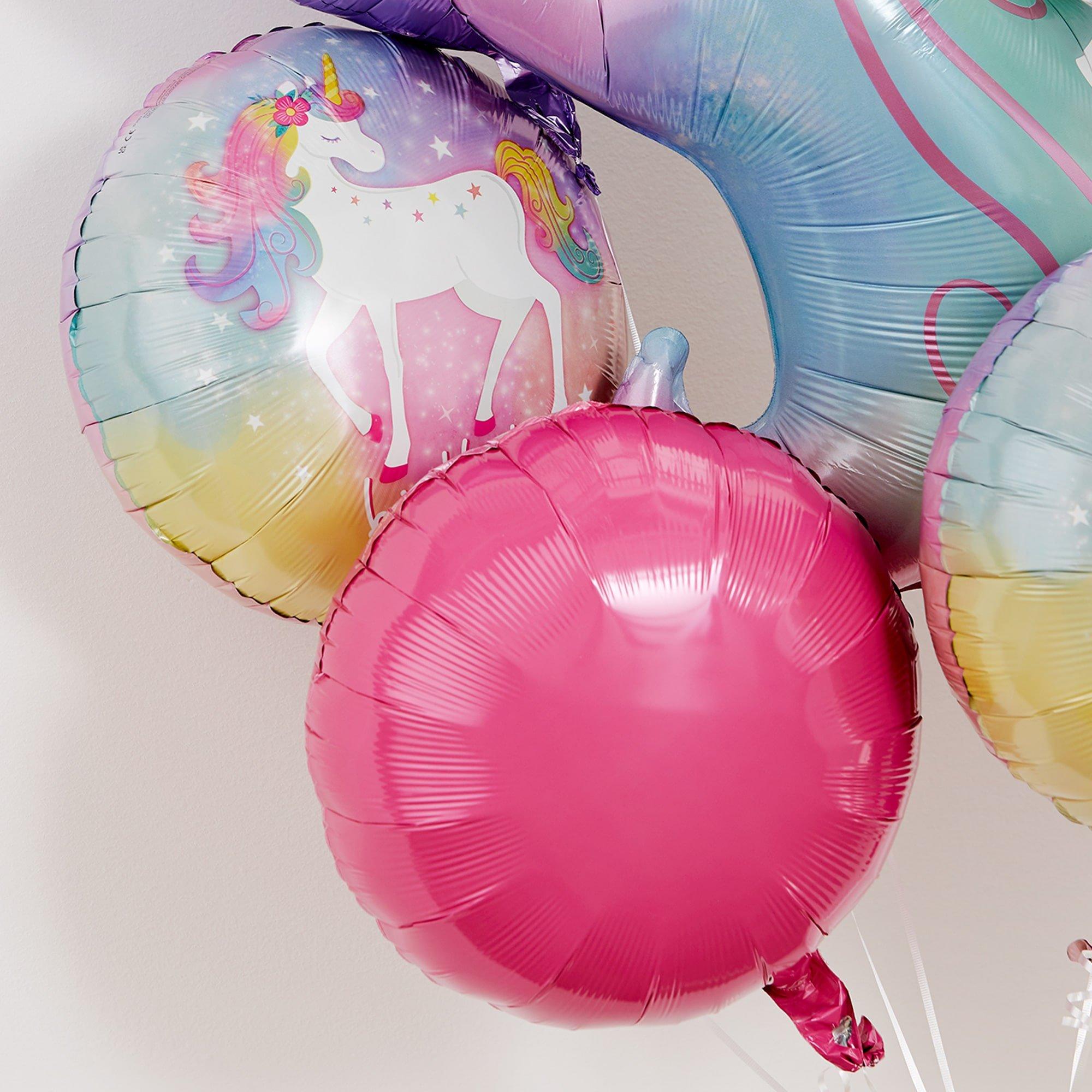Enchanted Unicorn Foil Balloon Bouquet, 5pc
